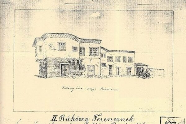Imre Henszlmann’ın Tekirdağ’daki II. Ferenc Rákóczi’nin evine dair çizimleri