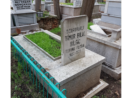 The tomb of Tibor Kacskovics