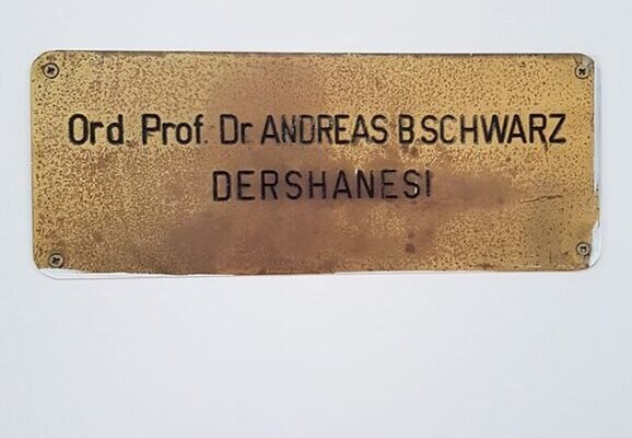 The Bertalan Schwarz Room at the University of Istanbul